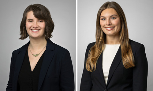 Welcome Kim Rupp and Maddi Warnock